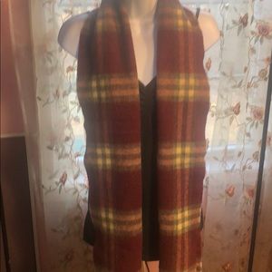 John Hanly & Co, Lambswool Plaid Scarf